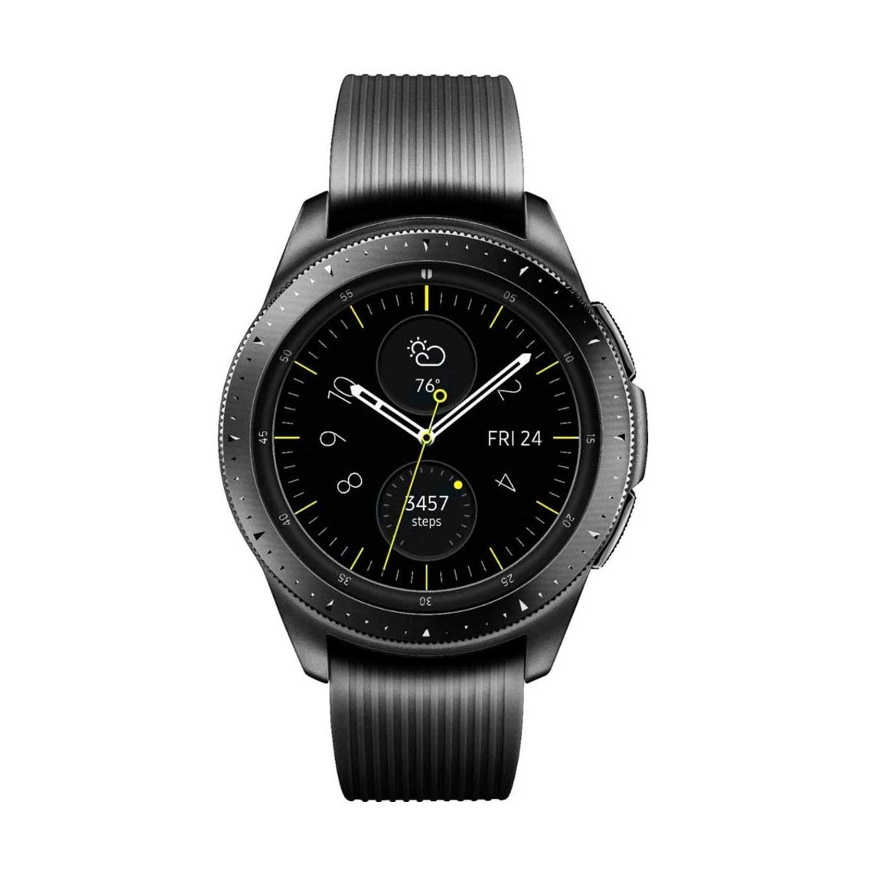 Samsung Galaxy Watch 42mm SM-R810 Smartwatch,Bluetooth,Tizen OS - Black ...