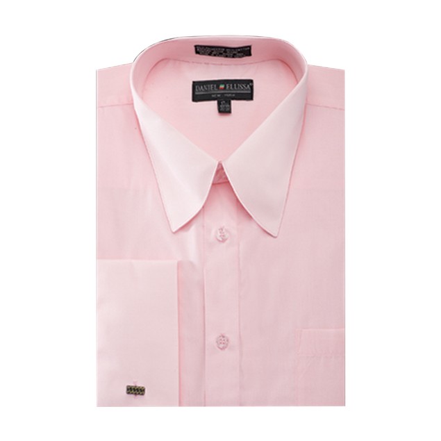 Men's French Cuff Pat Riley Collar Dress Shirt - Tanga