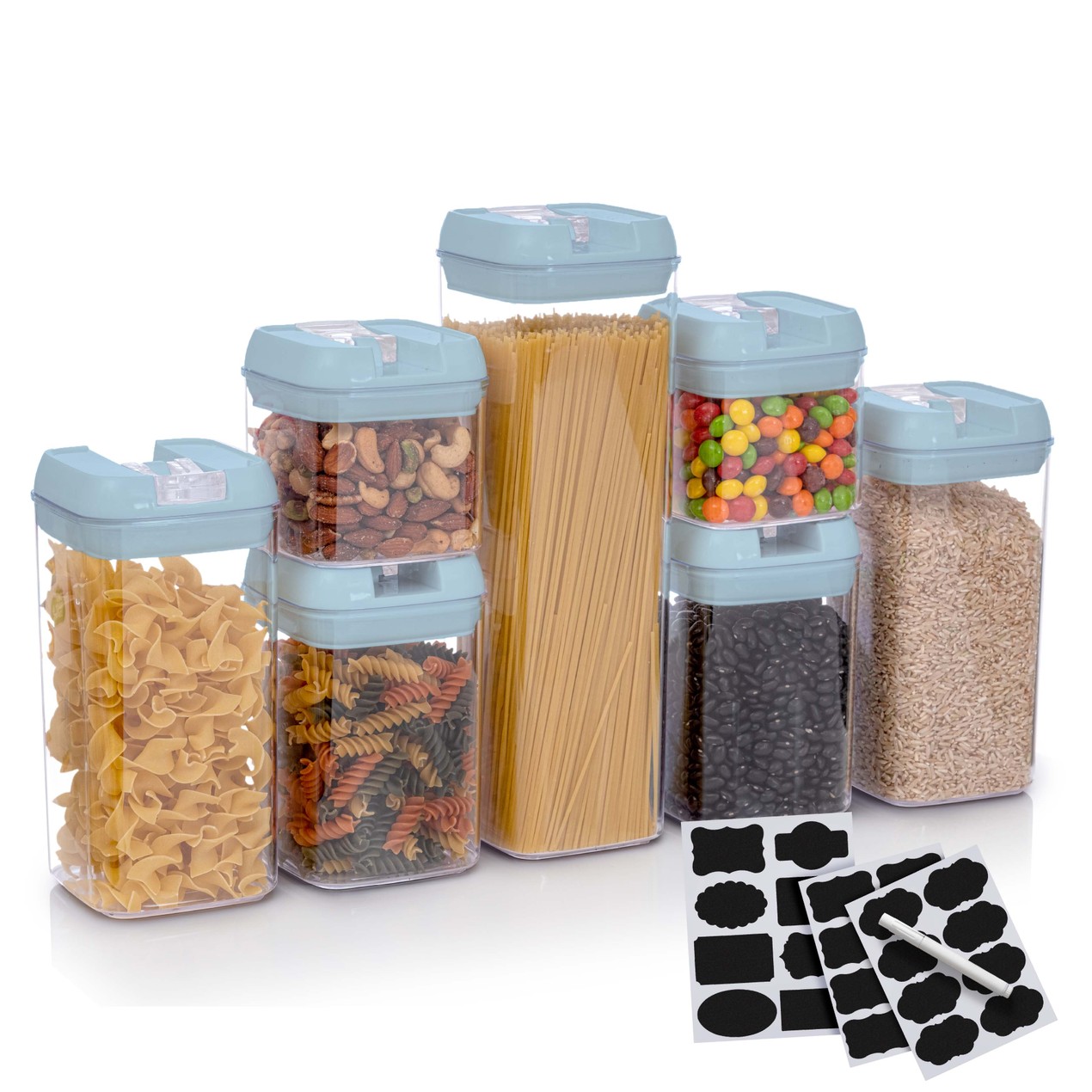 Labels for plastic food containers