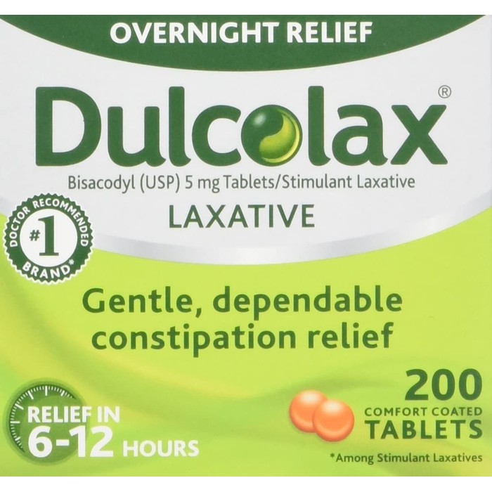 Dulcolax Gentle Constipation Relief 5 mg Laxative Comfort Coated ...