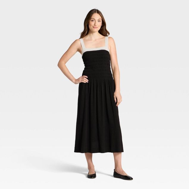 universal thread black dress Universal Thread Maxi a Line Dress Delivery Near Me | Order Online