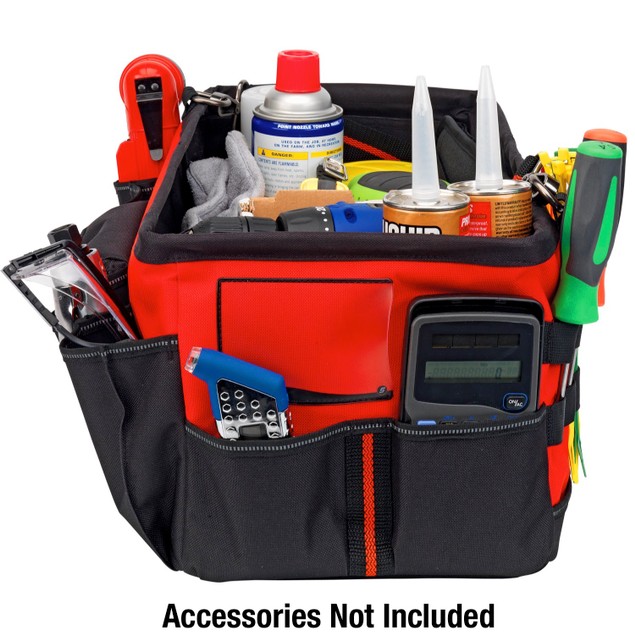 Powerbuilt 21-Inch Car Trunk Tool Storage Carrier Organizer Bag ...