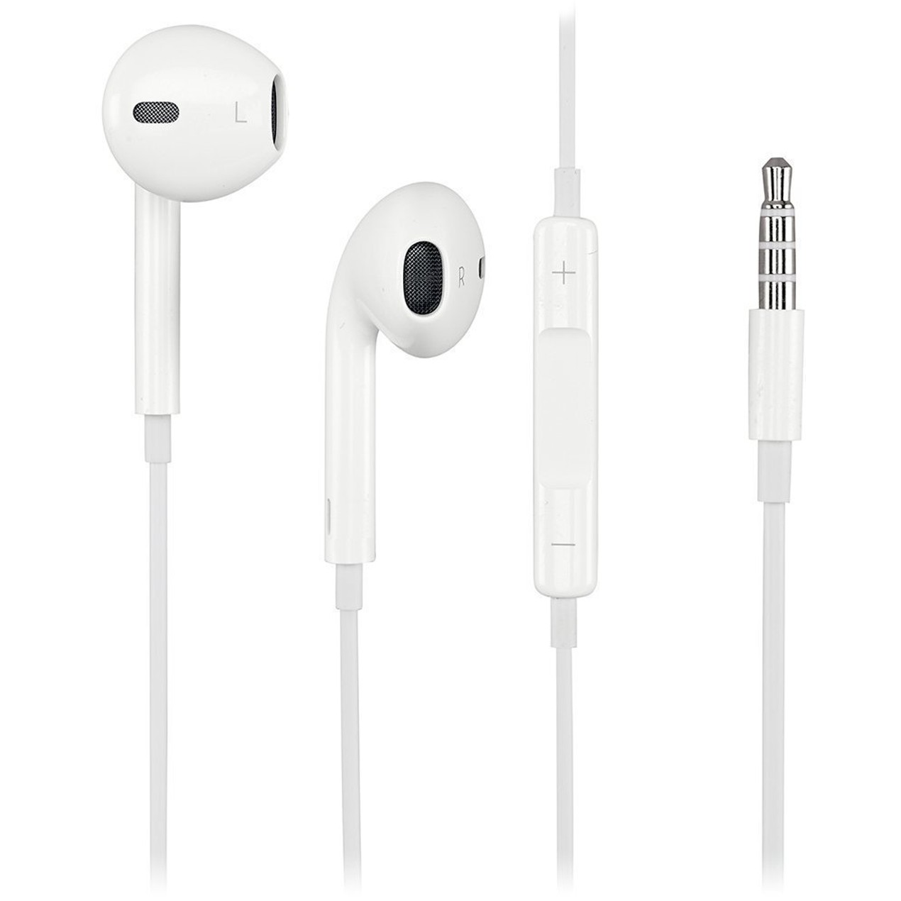 Fil Earpod Apple Original 3.5mm Earpods Earphones With Remote and Mic - BelleChic