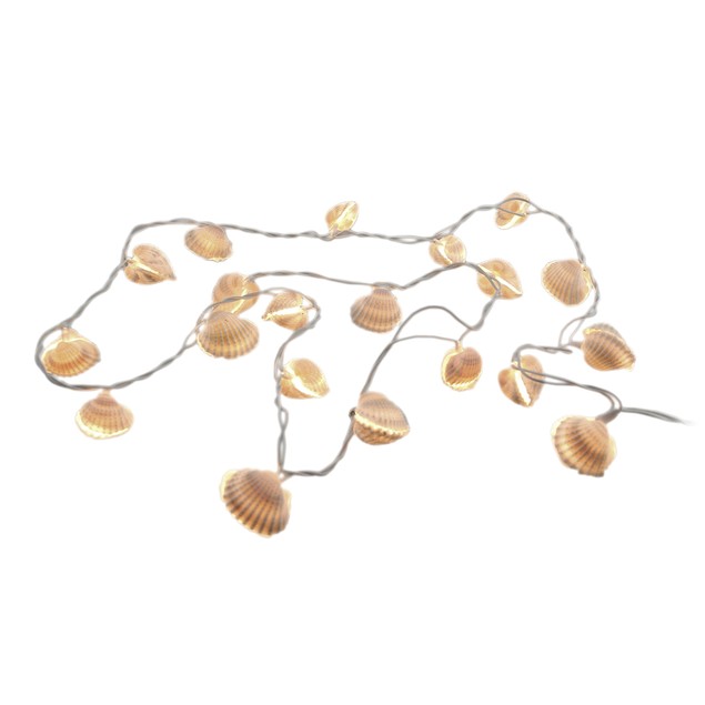 Sealites Real Seashell Led String Lights 6 Feet String Lights - BelleChic