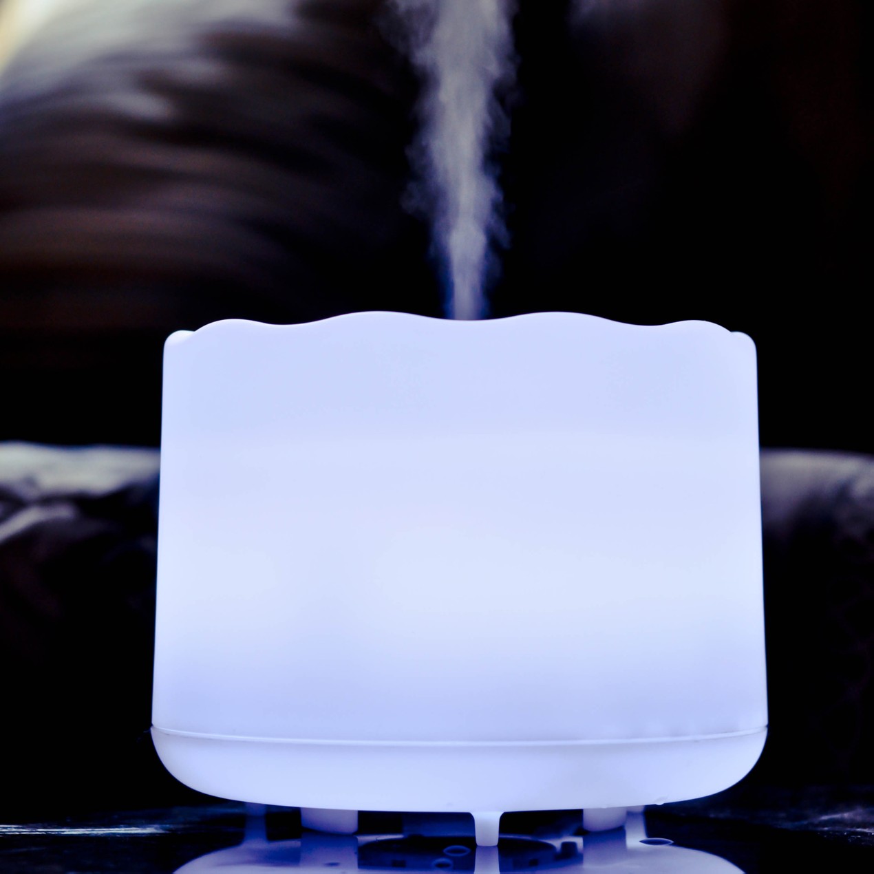 Zaq Lotus Aroma Essential Oil Diffuser Ultrasonic Aromatherapy Humidifier Bellechic