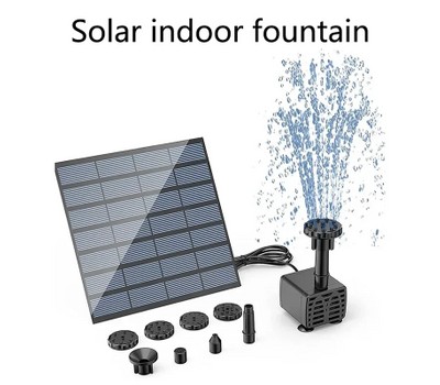 1PC Solar Fountain Pump Kit With Individual Solar Panels For Bird Bath ...