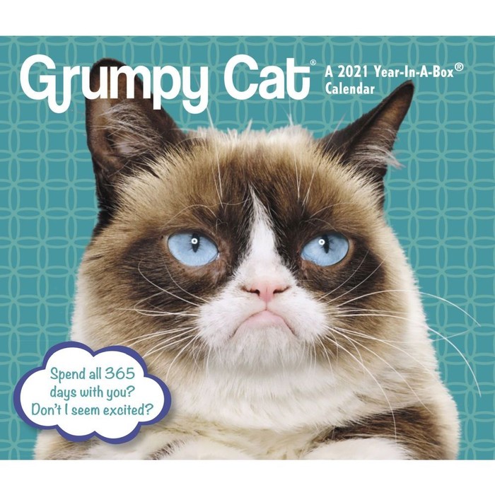 Grumpy Cat Desk Calendar, by ATAGLA Tanga