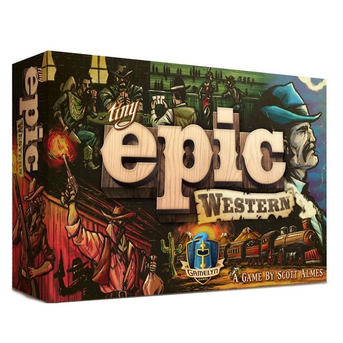 Tiny Epic Western Board Game by Scott Almes Wild West Gamelyn Games Tanga
