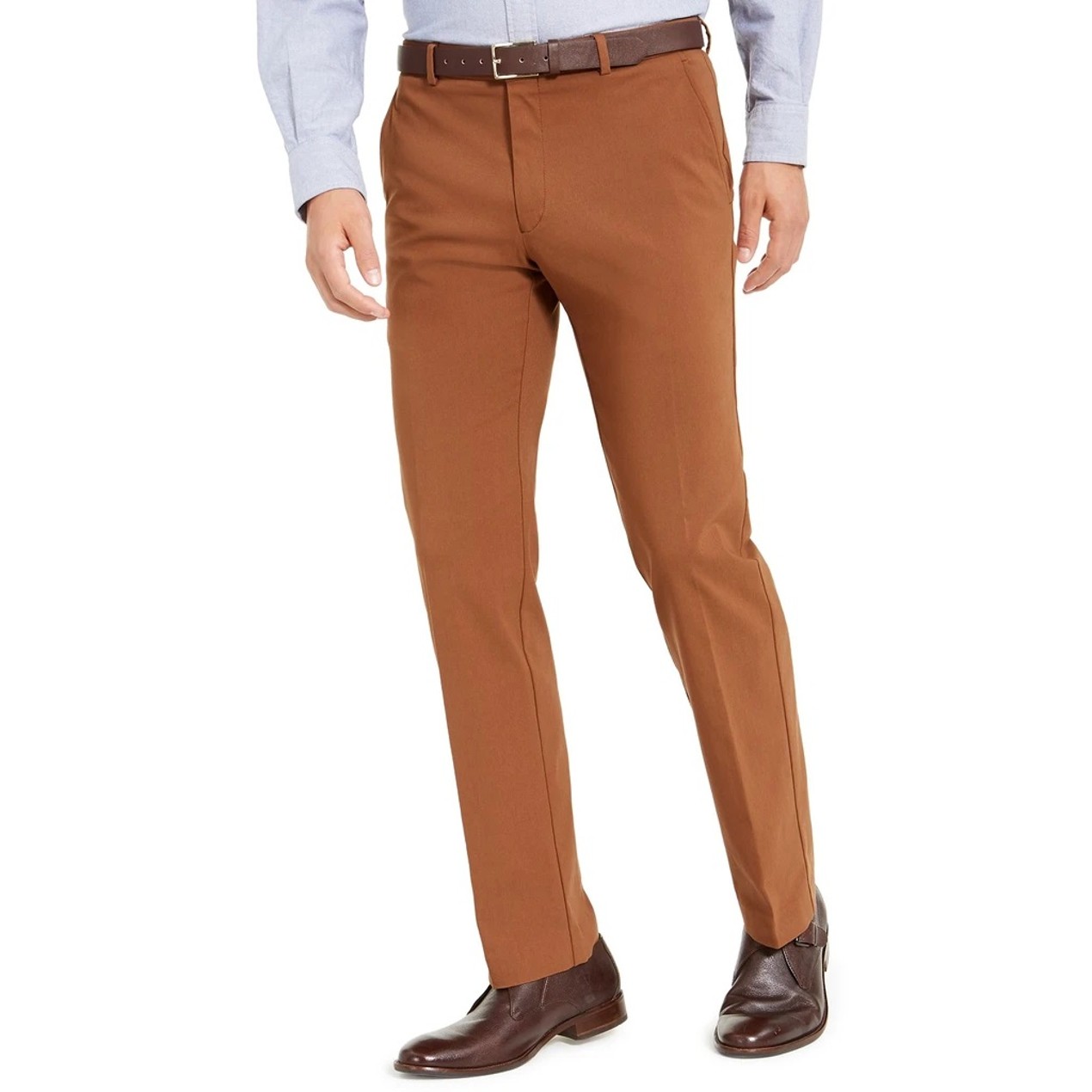 Tommy Hilfiger Modern-Fit TH Flex Stretch Comfort Solid Pants 32wX29L ...
