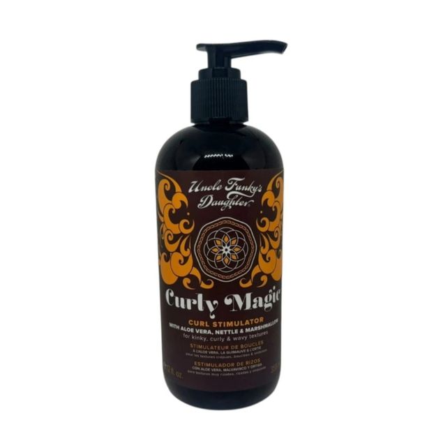 Uncle Funky’s Daughter Curly Magic Curl Stimulator Gel Aloe Vera 12 fl ...