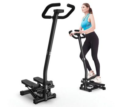 Mini Stepper With Handle 300 Pound Load Capacity Hydraulic Stepper LCD mini-stepper-with-handle-300-pound-load-capacity-hydraulic-stepper-lcd