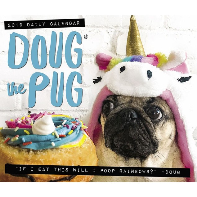 Doug The Pug Desk Calendar Doug The Pug Desk Calendar