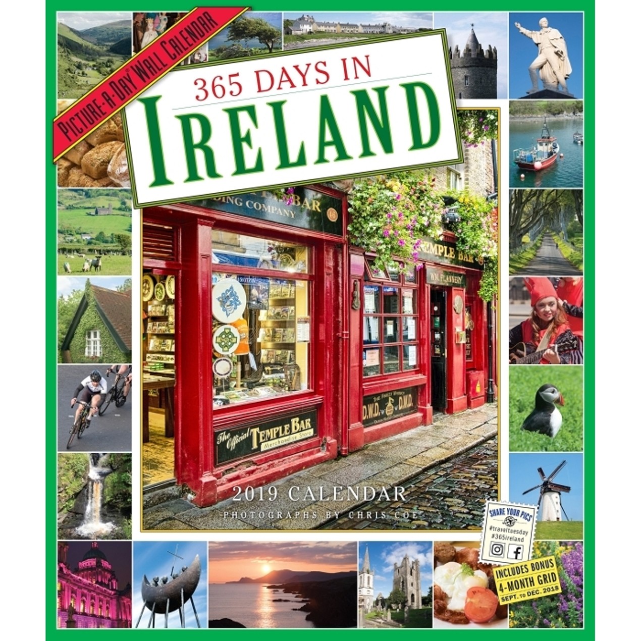 365 Days of Ireland Wall Calendar, by WORKMA Tanga