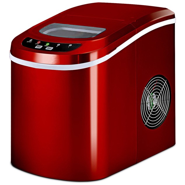 Costway Portable Compact Electric Mini Ice Cube Maker - Tanga