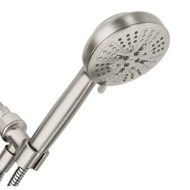 Hydro Energetix Spot Resistant Handheld Showerhead Brushed Nickel