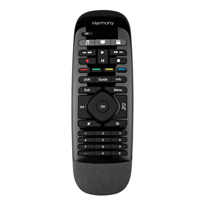 Logitech - Harmony Smart Control 8-Device Universal Remote - Black - Tanga