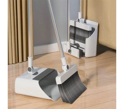 Broom and Dustpan Set for Home Kitchen Office Lobby Floor Garden