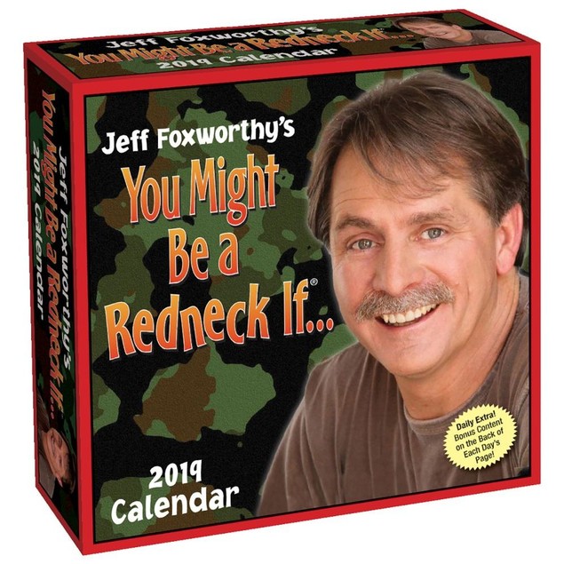 Jeff Foxworthy Desk Calendar,  by ANDREW