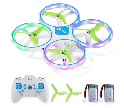 Contixo - Mini Light Up Drone with Remote Controller - Blue