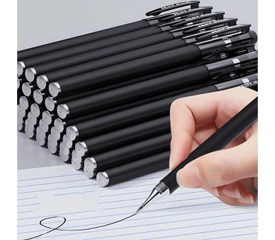20 Pack Retractable Gel Ink Roller Ball Pens Black Ink - Ideal Choice for Office and School