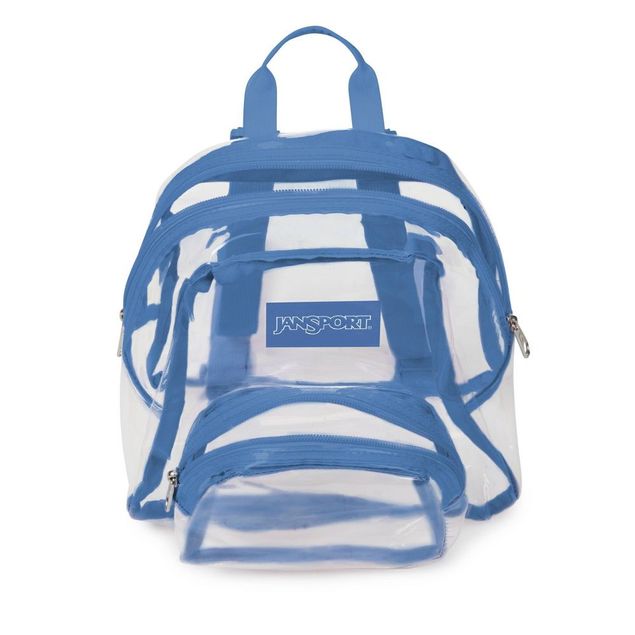JanSport Clear Mini Shoulder Bag - Azul Blue JanSport Clear Mini Shoulder Bag - Azul Blue