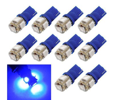 Lampadine LED T10 W5W Per Auto - Set 10 Pezzi | Luci Interni, Targa, Cruscotto - Foto 10