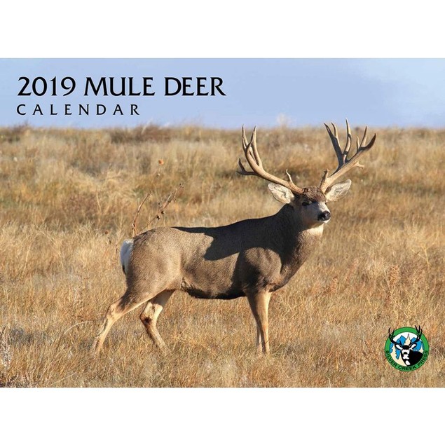 Mule Deer Wall Calendar, by WILLOW - Tanga