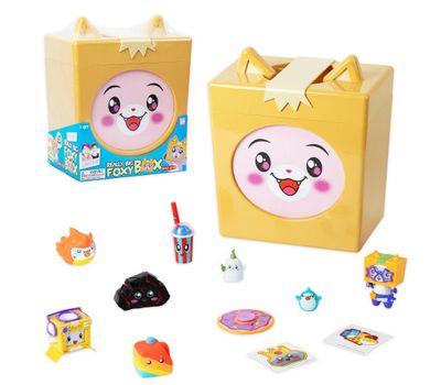 LankyBox Really Big Foxy Mystery Box Set (): Includes Plush Stickers & Figu