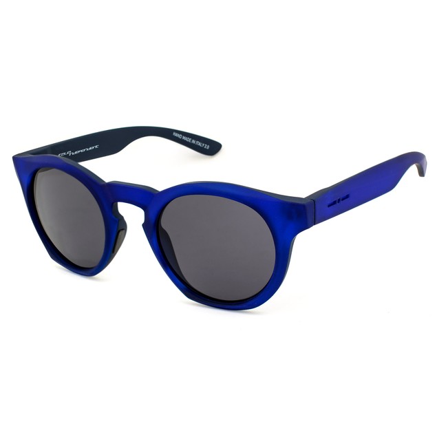 ITALIA INDEPENDENT 0911-DHA-022 Occhiali Da Sole Uomo – Montatura In Acetato Multicolore (Blu/Nero)