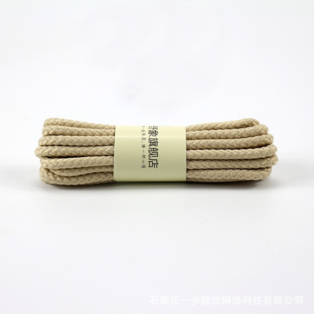 Casual Sneaker Canvas Leather Shoe Laces Braid Twist Shoe Strings - Tanga