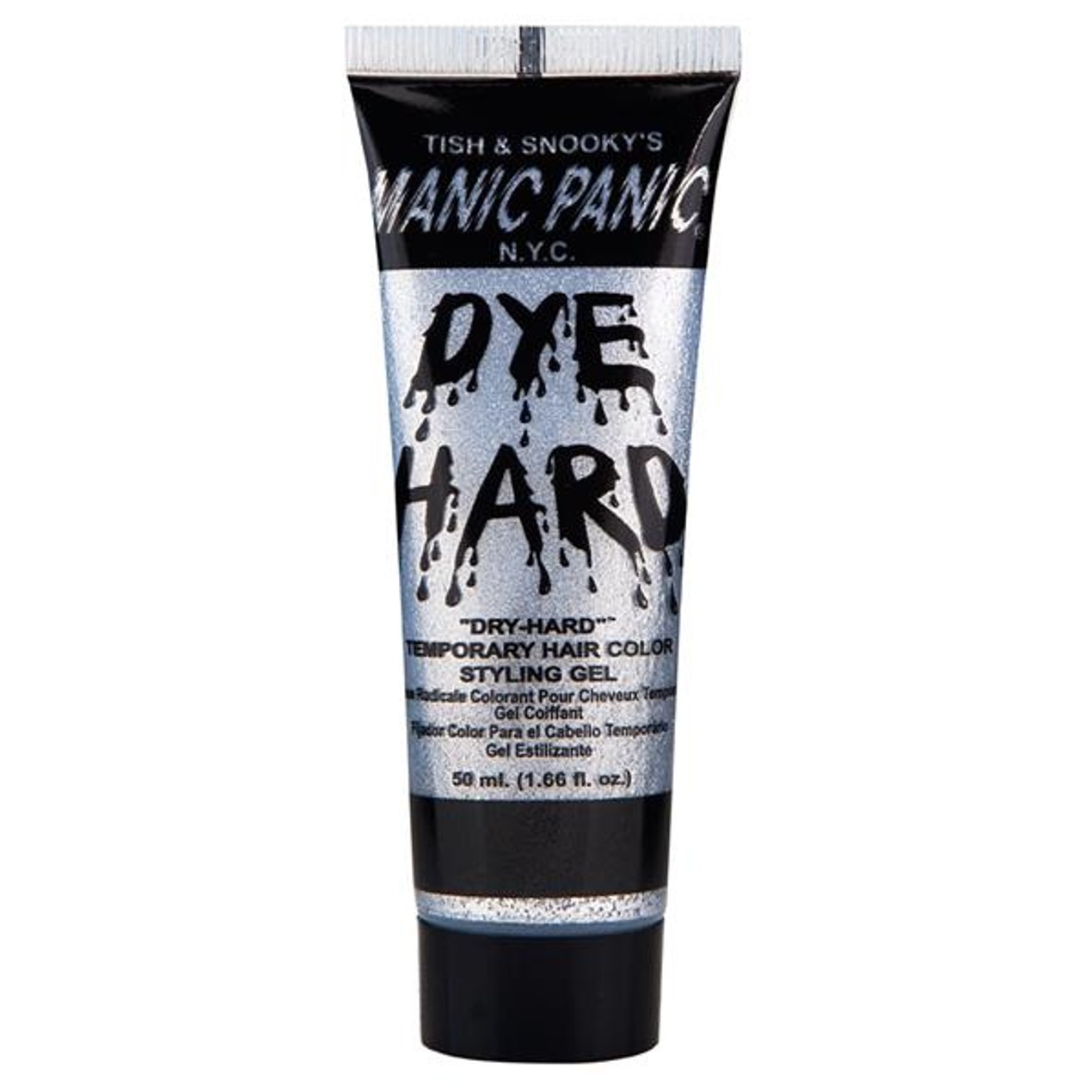 Stiletto Silver Dye Hard Manic Panic Styling Gel 1 66 Oz Washable