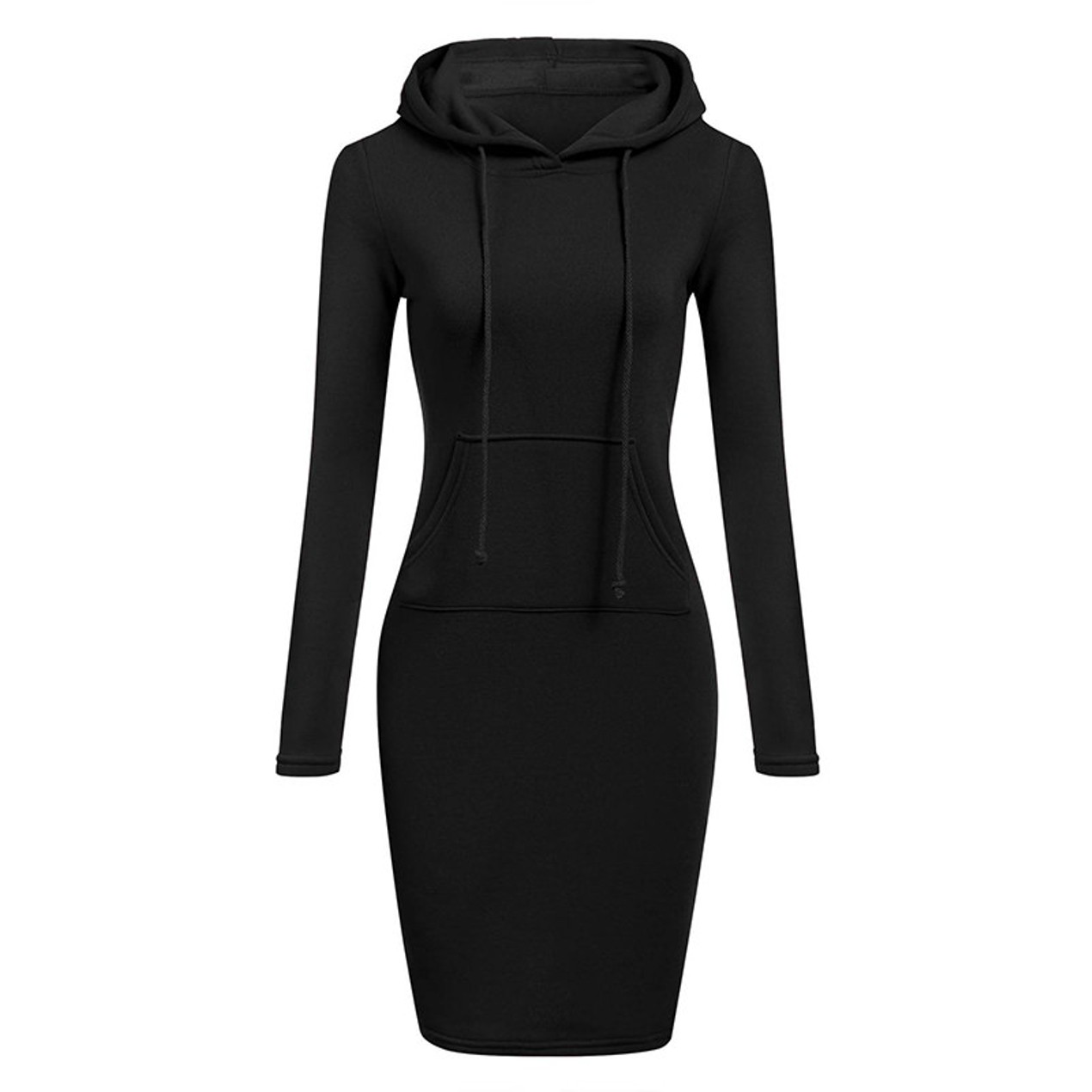 Slim fit hoodie women's Clearance