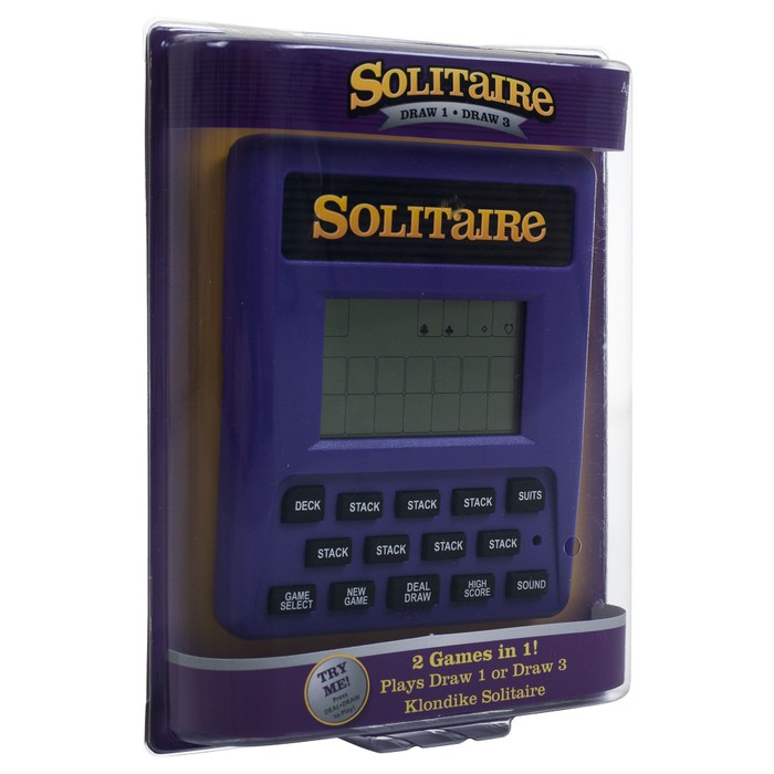 Electronic Handheld Solitaire Game - Tanga