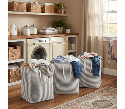 3-Pack Laundry Basket Laundry Hamper