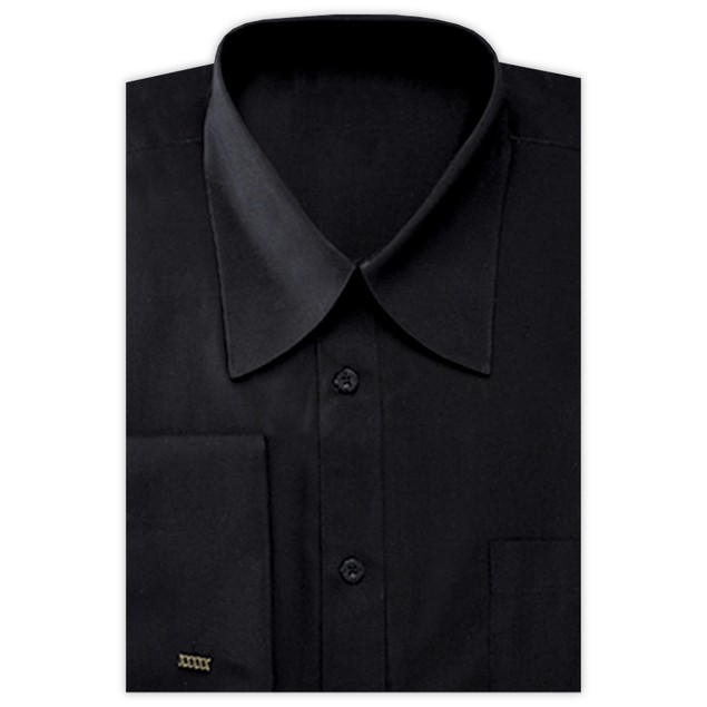 Men's French Cuff Pat Riley Collar Dress Shirt - Tanga