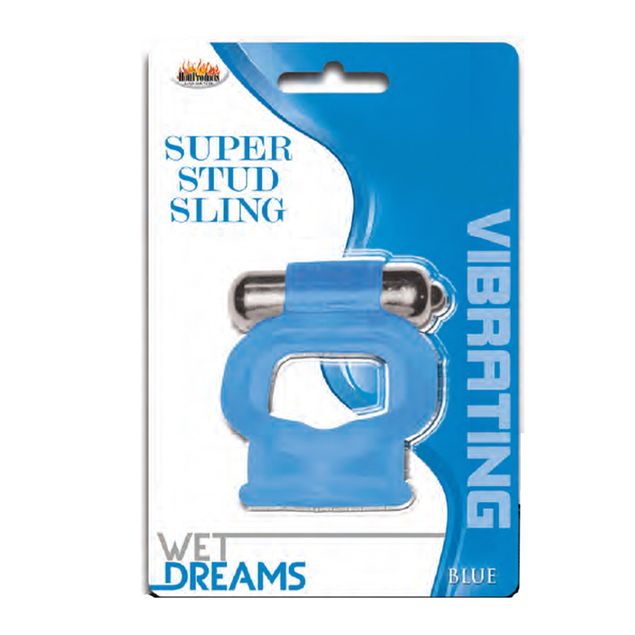 Wet Dreams Vibrating Super Stud Sling Bl - Tanga Wet Dreams Vibrating Super Stud Sling Bl - Tanga