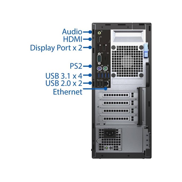 Datos Del Producto DELL OptiPlex 7040 Intel® Core™ I7 I7-6700 8 GB