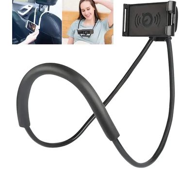 Flexible Neck Phone & Tablet Holder – Hands-Free Lazy Necklace Stand