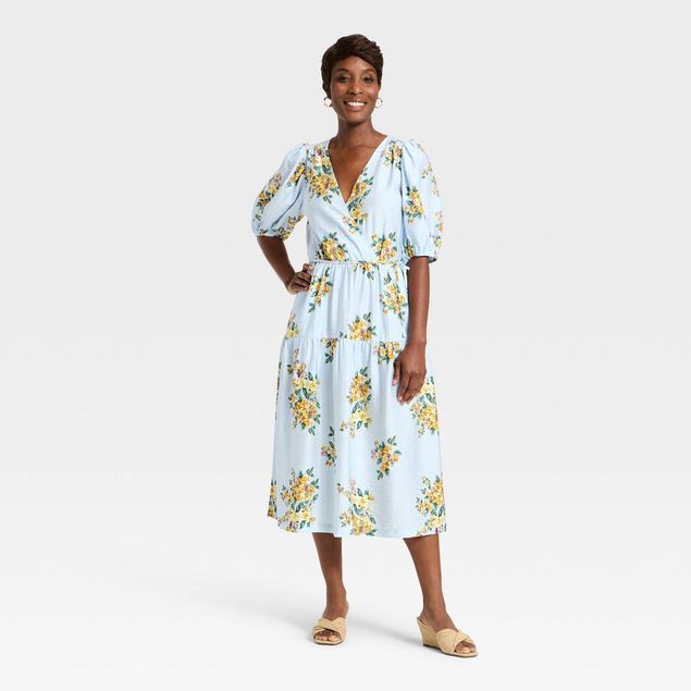 midi empire waist dress Women's Empire-Waist in 100% Linen - Size L sustainable production AUSELILY Women's Summer Empire Waist