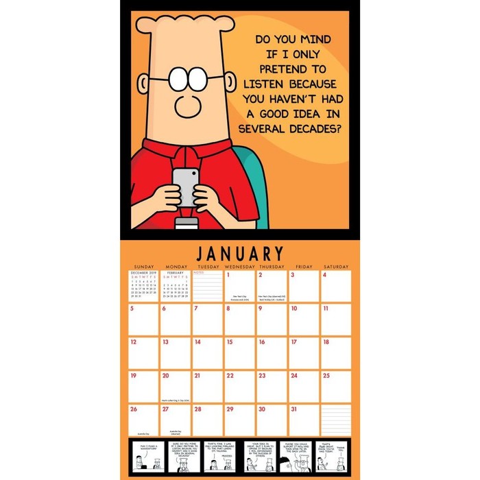 Dilbert 2025 Wall Calendar Amazon