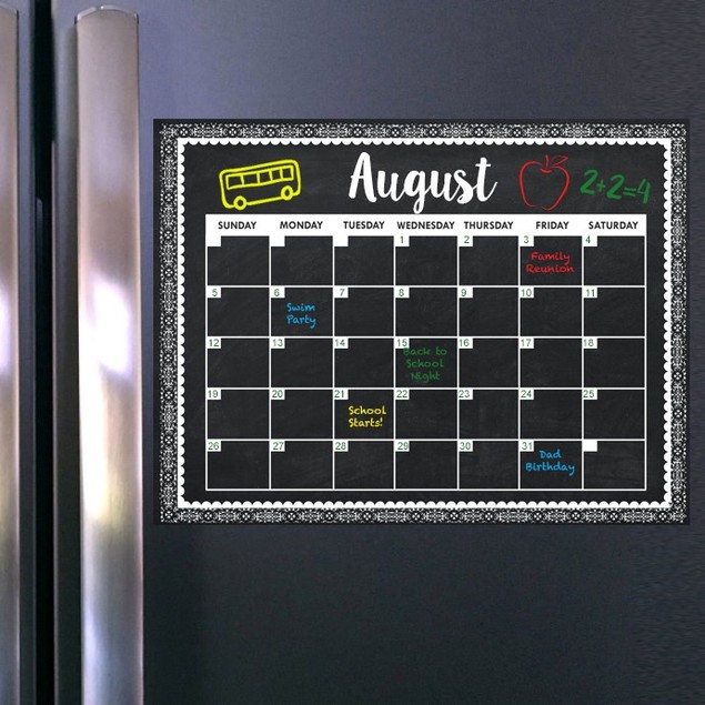 Dry Erase Calendar + 2 Markers BelleChic