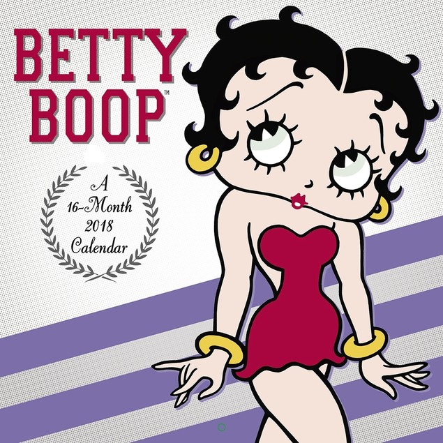 Betty Boop Mini Wall Calendar, More Humor by Calendars Tanga