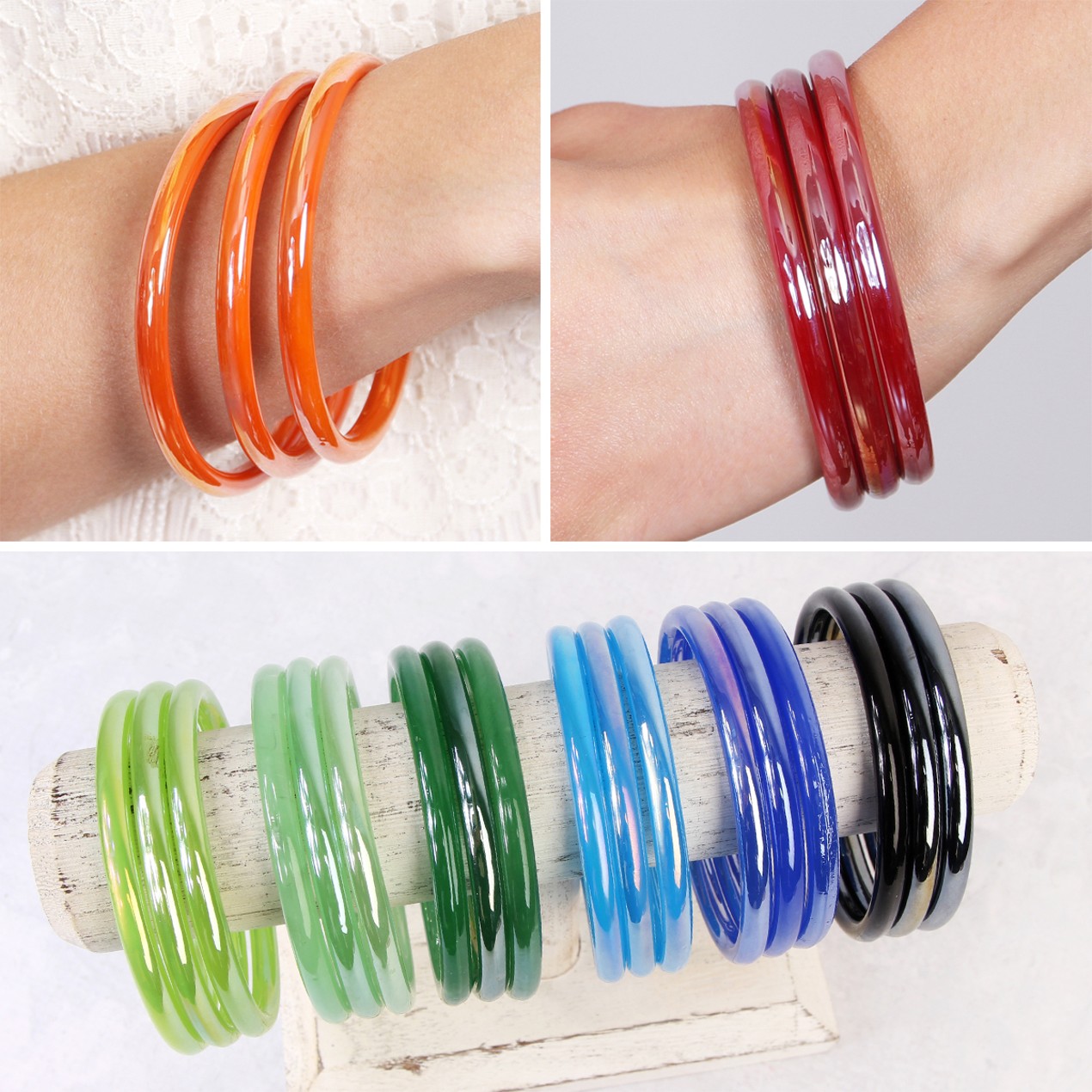 Extra large size glass bangles Clearance