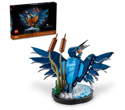 LEGO Icons Kingfisher Bird Building Set for Build and Display 10331