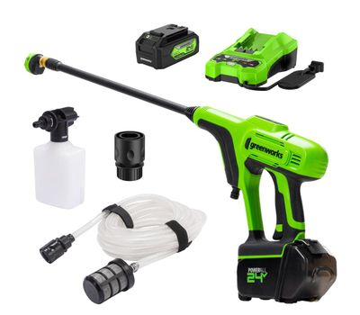 Greenworks POWERALL 600 PSI Cordless Battery Power Cleaner K - Open Box
