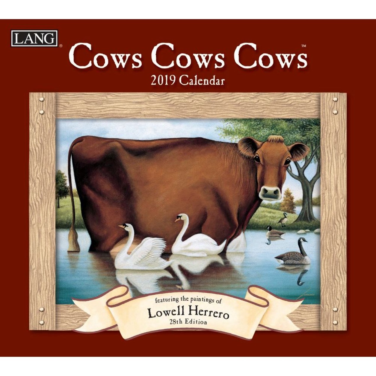 Funny Cow Calendar 2025