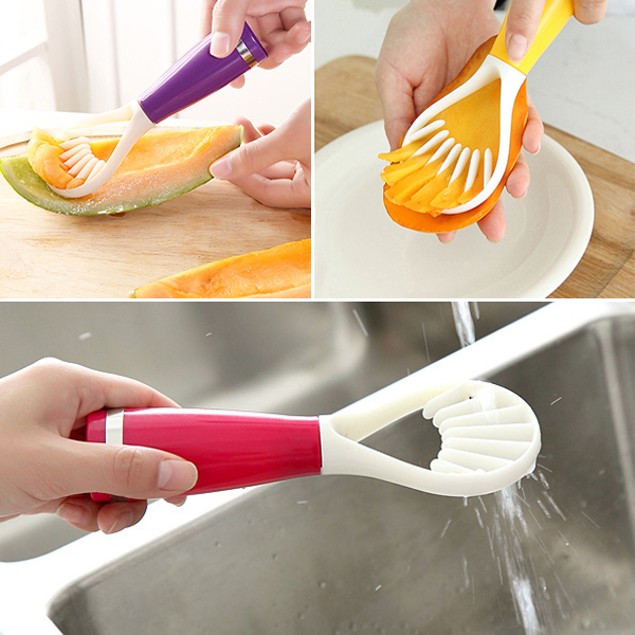 Multi-function Sliced Fruit Digging Spoon - Tanga