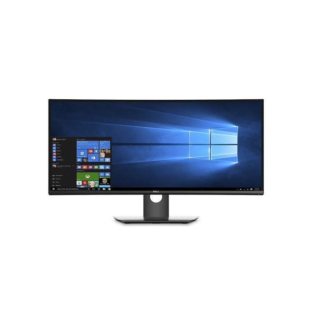 Dell U3417W FR3PK 34-Inch Screen Curved 21:9 3440x1440 Led-Lit Monitor ...