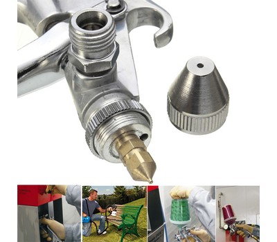 BenBow Pro Gravity Feed Spray Gun 20oz. Nozzle PK80 With Toolkit