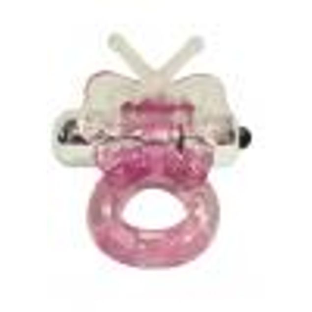 Purrrfect Pets Buzzy Butterfly Vibrating Ring Purple - Tanga Purrrfect Pets Buzzy Butterfly Vibrating Ring Purple - Tanga